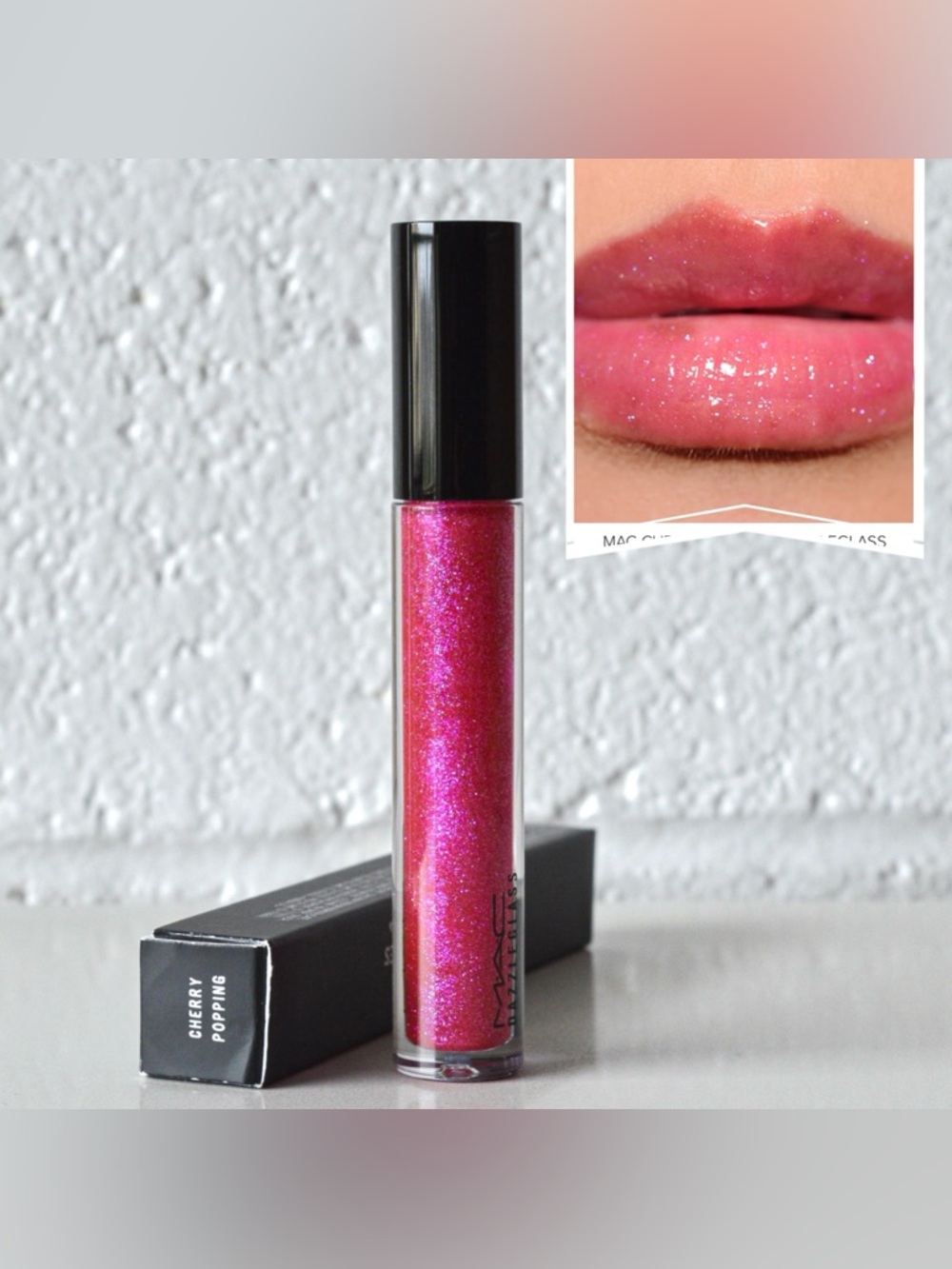 MAC Cosmetics Dazzleglass Lipgloss *CHERRY POPPING* VHTF Limited Edition BNIB